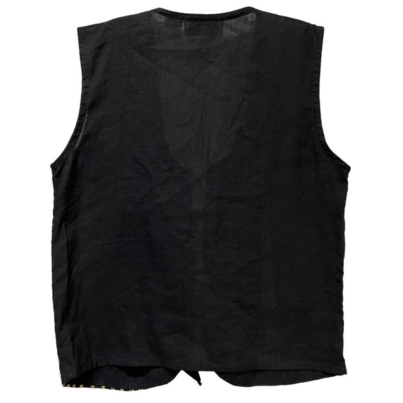 Passports Vintage Medium Banjara Open Tie Best Floral Embroidered Rainbow - Picture 3 of 6